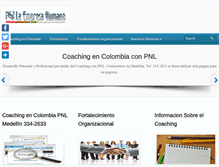 Tablet Screenshot of laempresahumana.com